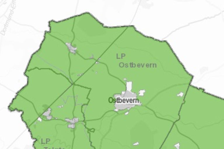 Landschaftsplan - Übersichtskarte